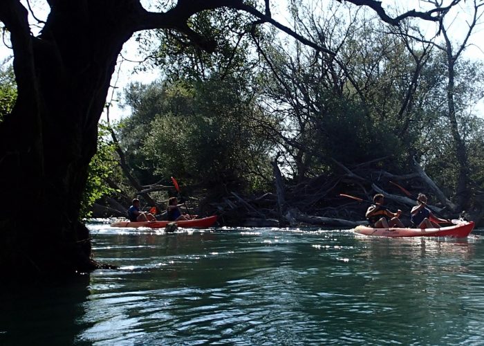 Kayaking down Acheron River, Nekromanteio Tour