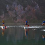 Kayak, SUP, Hiking in Ziros Lake and Kokkinos Pilos