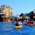 Sea Kayak (Vrachos - Ammoudia) & Necromanteio Tour